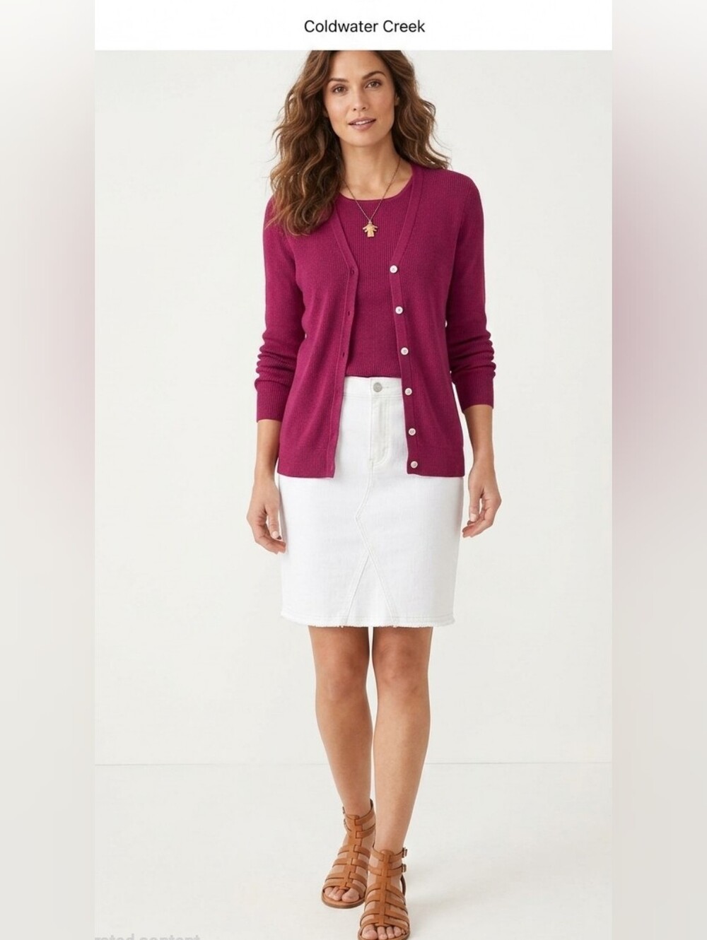 Vintage Silk Knit 2-piece Sweater Set